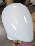 MN-450 (USED) #B Glossy White Plastic Egghead Female Full Body Mannequin with Removable Head (FINAL SALE)