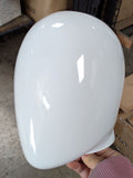 MN-450 (USED) #B Glossy White Plastic Egghead Female Full Body Mannequin with Removable Head (FINAL SALE)