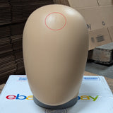 MN-EHM-LTP #C Plastic Skintone Male Egghead Attachment for Mannequins (LESS THAN PERFECT, FINAL SALE)