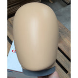 MN-EHM-LTP #C Plastic Skintone Male Egghead Attachment for Mannequins (LESS THAN PERFECT, FINAL SALE)