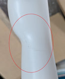 MN-SIL-R Silvestri Female White Mannequin RIGHT Arm and Hand, Magnetic Shoulder Plate (LESS THAN PERFECT, FINAL SALE)