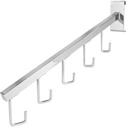 AF-069 Square Tubing Gridwall Waterfall with Hooks - DisplayImporter