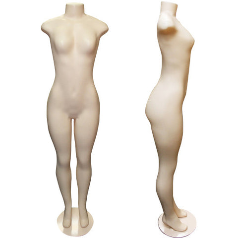 AF-118 Brazilian Style Female Full Body Mannequin Form - DisplayImporter