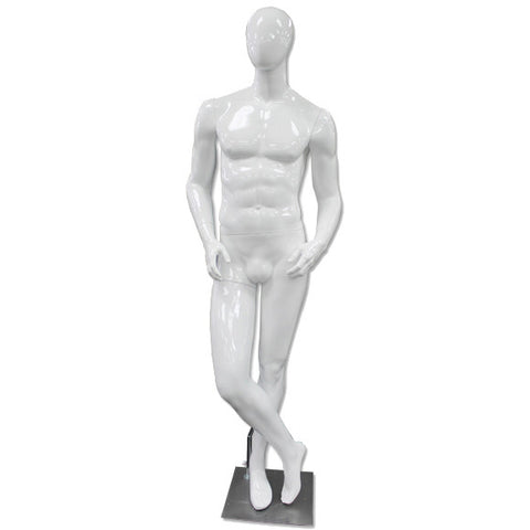 Gene Abstract Male Mannequin With Egg Heads January 2024 -  Fixturesanddisplays