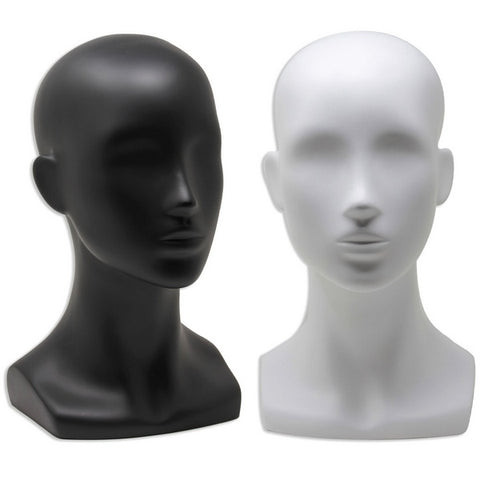 jewelry display abstract faceless head mannequin