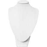 DS-006 Medium Bust Leatherette/Velvet Jewelry Display for Necklaces, Pendants - DisplayImporter