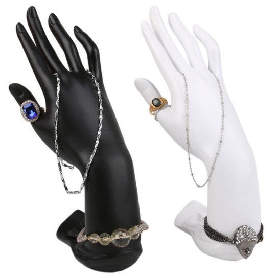 DS-018 Elegant Female Hand Up Jewelry Display For Rings, Bracelets - DisplayImporter