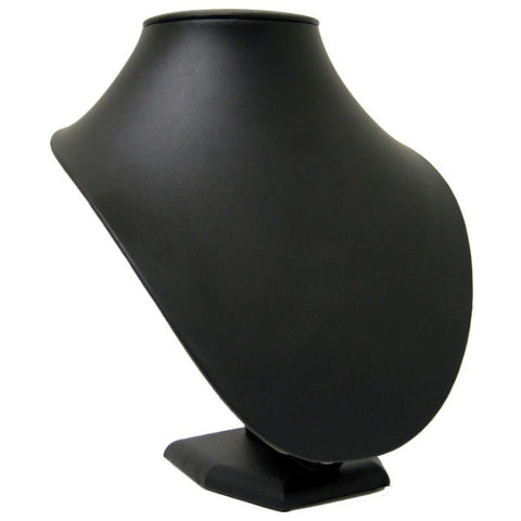 DS-082 Medium Leatherette Bust Jewelry Display for Necklaces, Pendants