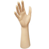 DS-186 Fleshtone Female Upright Glove, Rings, and Jewelry Display Hand - DisplayImporter