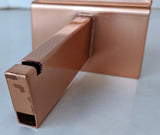 MN-KA (USED) Slatwall 4.75" Faceout Straight Arm Notched Hanger, Brushed Copper (FINAL SALE)