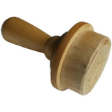 MA-033 3-3/8" Fairmont Finial Wood Neck Block for French Dress Forms (fits MN-025/MN-602) - DisplayImporter