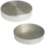 MA-037 Replacement Brushed Chrome 4" Round Metal Neck Cap for Dress Forms (fits MN-113/MN-603) - DisplayImporter