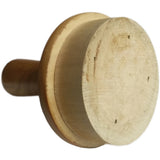 MA-043 4-1/8" Fairmont Slanted Finial Wood Neck Block Cap for French Dress Forms - DisplayImporter