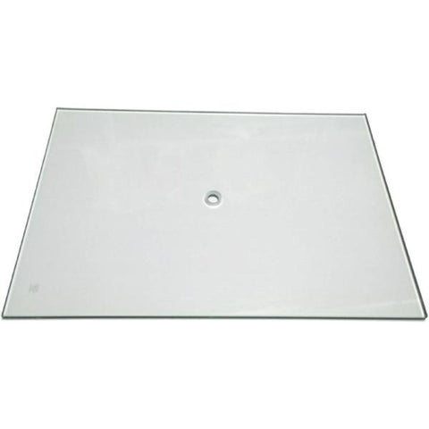 MA-045 Replacement Tempered Glass Base for Mannequin MN-246/MN-247 (does not include pole) - DisplayImporter