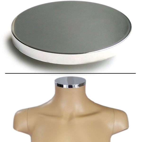 MA-101 Plastic Female Neck Cap for MR Mannequin Form Series - DisplayImporter