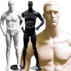MN-112 Male Abstract Full Body Standing Mannequin