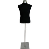 MN-113 Male Jersey Covered Dress Form Mannequin with Base