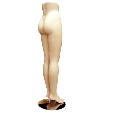 MN-118LTP #B Fleshtone Brazilian Style Female Lower Body Pants Mannequin Form (LESS THAN PERFECT, FINAL SALE)