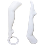 MN-189 Plastic Women's Female Thigh-High Hosiery Leg 28" w/ Optional Toe Cap Stand