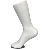 MN-290 Female Calf High Magnetic Upright Foot Sock Display with Metal Plate 12" - DisplayImporter