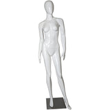 MN-327 Glossy Abstract Egghead Female Mannequin - DisplayImporter