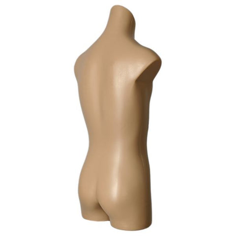MN-179 Female Plastic Armless Round Body Torso Mannequin Dress