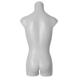 MN-362 Child Plastic Preteen Armless Torso Mannequin Dress Form (Sizes 10-12 Large) - DisplayImporter