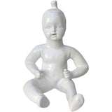 MN-538 Glossy Abstract Sitting Baby Toddler Mannequin - DisplayImporter
