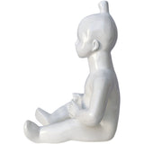 MN-538 Glossy Abstract Sitting Baby Toddler Mannequin - DisplayImporter