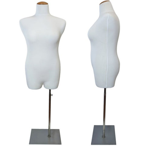 MN-175 V-Neck Male Fleshtone Mannequin Head Form with Realistic Featur –  DisplayImporter