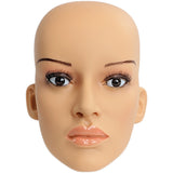 MN-C2 Plastic Female Realistic Head Attachment for Mannequins/Forms - DisplayImporter