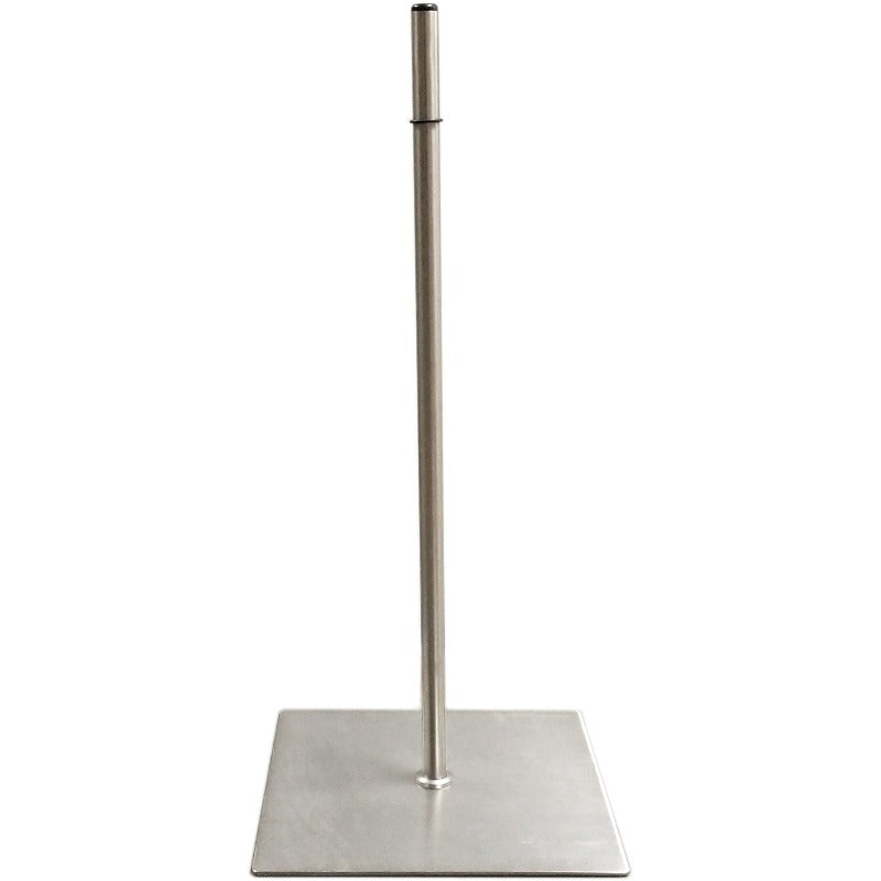 MN-FB6 Countertop Flat Mannequin Torso Base with 1" Pole (for Countertop Forms)