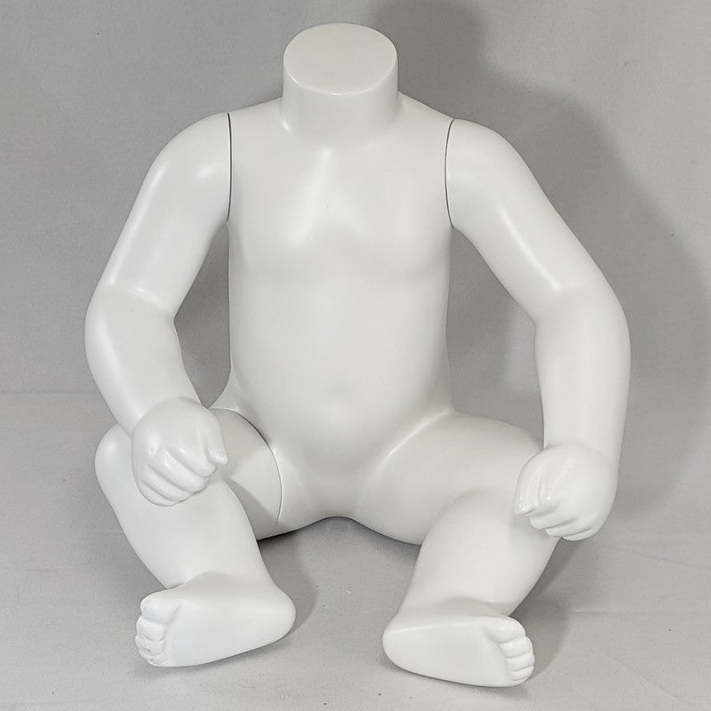 MN-SK72 Sitting Baby Headless Mannequin (Size 6m-9m)
