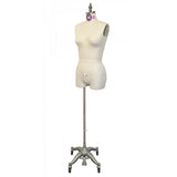 PMP-601A Industry Grade Pinnable Ladies Female Dress Form with Collapsible Shoulders (Pole in Middle or Side) - DisplayImporter