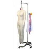 PMP-605A Industry Grade Pinnable Ladies Female Full Form with Hip and Collapsible Shoulders - DisplayImporter
