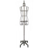 PMP-901B Raw Steel Metal Ladies Female Wire Mannequin Form - DisplayImporter