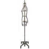 PMP-901B Raw Steel Metal Ladies Female Wire Mannequin Form - DisplayImporter