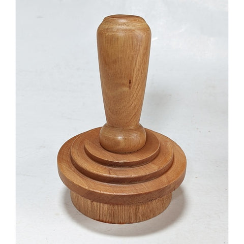 MA-033 (USED) Small Fairmont Finial Wood Neck Block for French Dress Forms (FINAL SALE)