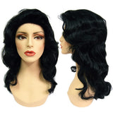 WG-049 Black Luscious Wavy Maria Female Wig - DisplayImporter