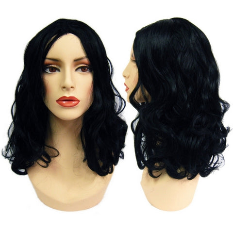 WG-058 Brunette Luscious Curly Gloria Female Wig - DisplayImporter