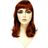 WG-062 Soft Look Auburn Red Alley Scarlett Female Wig - DisplayImporter