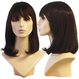 WG-063 Soft Look Dark Brunette Alley Female Wig - DisplayImporter