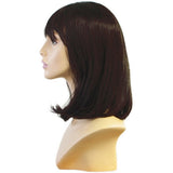 WG-063 Soft Look Dark Brunette Alley Female Wig - DisplayImporter