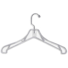 AF-178 17 Clear Heavy Weight Coat Hanger - Pack of 100 – DisplayImporter