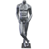 AF-201 Glossy/Matte Male Headless Mannequin - DisplayImporter