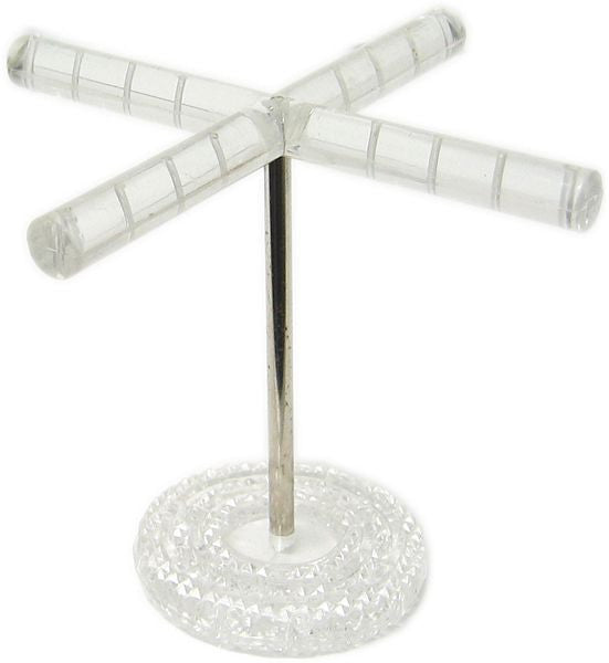 DS-113 Hang-Down Cross Bar Earrings Jewelry Display Stand - DisplayImporter