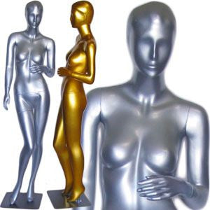 MN-027 Female Abstract Head Full Body Mannequin - DisplayImporter