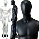 MN-145 Egghead Male Mannequin with Abstract Face - DisplayImporter