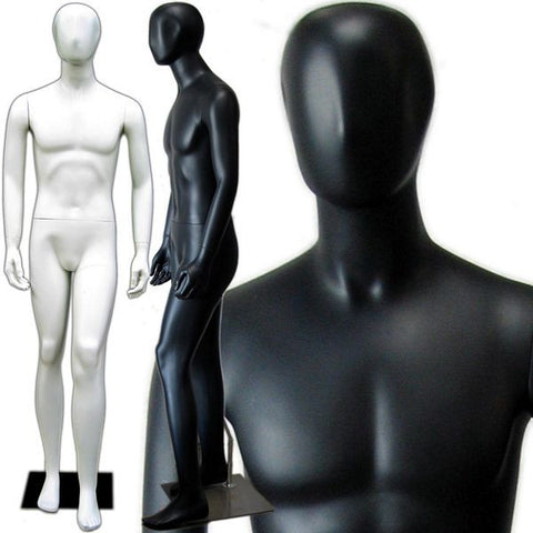 Gene Abstract Male Mannequin With Egg Heads January 2024 -  Fixturesanddisplays