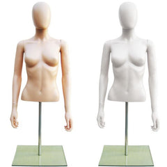 MN-FB6 Countertop Flat Mannequin Torso Base with 1 Pole (for Countert –  DisplayImporter